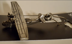 Tirador de cremallera o bolso de avión grande de peltre PBY Catalina de la Segunda Guerra Mundial Consolidated