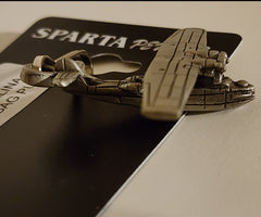 Tirador de cremallera o bolso de avión grande de peltre PBY Catalina de la Segunda Guerra Mundial Consolidated