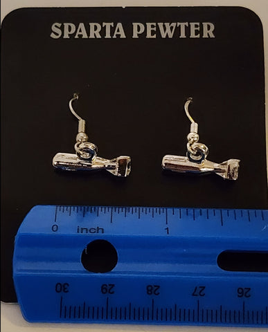 Pendientes de bomba atómica para niño pequeño