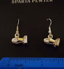 Pendientes de bomba atómica de hombre gordo