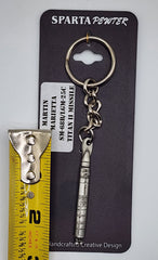 Llavero de peltre con misil Titan II SM-68B/LGM-25C de Martin Marietta