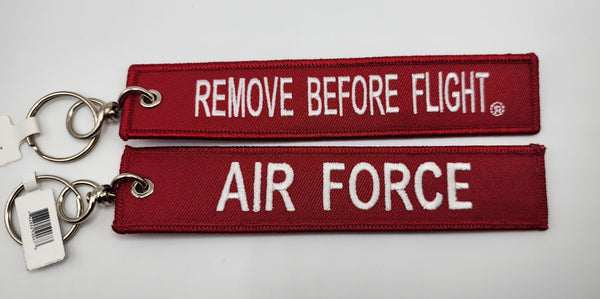 Llavero de la Fuerza Aérea RBF Remove Before Flight