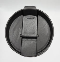 Taza de viaje con remaches y logotipo de tres motores de Tin Goose Diner