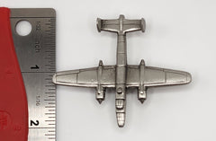 Imán de peltre con el avión B-25 Mitchell de North American Aviation