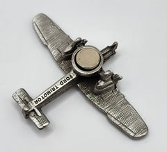 Imán de avión Ford Tri-Motor de peltre