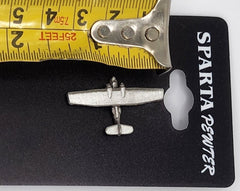 Pin de solapa de peltre con avión Consolidated PBY Catalina de la Segunda Guerra Mundial