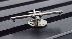 Pin de solapa de peltre con avión Consolidated PBY Catalina de la Segunda Guerra Mundial