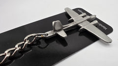 Douglas WWII A-26 Invader Airplane Pewter Keychain