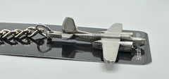 Douglas WWII A-26 Invader Airplane Pewter Keychain