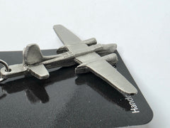 Douglas WWII A-26 Invader Airplane Pewter Keychain