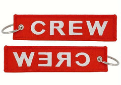 Llavero bordado de la tripulación