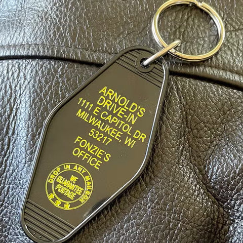 Llavero con llavero del motel Arnold's Drive-In (Happy Days) 