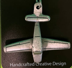 Top of Beech VTail Keychain