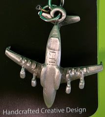 Bottom side of C-17 Keychain