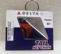 Llavero con la cola del avión de Delta Airlines