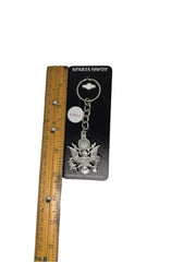 Llavero de peltre con logotipo del escudo en 3D del ejército de los Estados Unidos