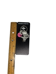 Llavero de peltre con el logotipo del escudo en 3D del Cuerpo de Marines de los Estados Unidos (USMC)