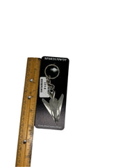 Llavero de peltre con el avión furtivo Lockheed F-117 Nighthawk