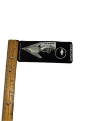 Llavero de peltre con el avión furtivo Lockheed F-117 Nighthawk