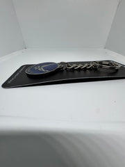 Llavero de peltre con el logotipo esmaltado de la Fuerza Aérea de EE. UU. (USAF)