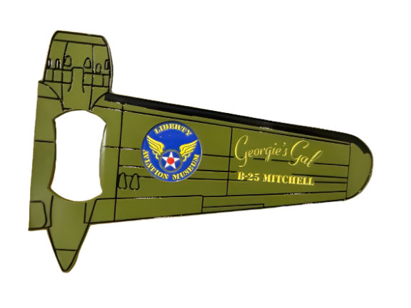 Abridor de botellas B-25 Mitchell Georgie's Gal Wing
