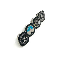 Pin de solapa de la serie Flight Indicator con indicador de velocidad aerodinámica