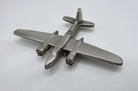 Douglas WWII A-26 Invader Bomber Airplane Pewter Magnet