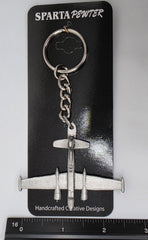 Douglas A-26/B-26K Counter Invader Airplane Pewter Keychain