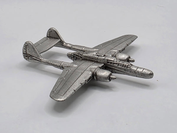 Northrop P-61 Black Widow Airplane Pewter Magnet