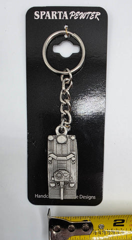 Amphibious Assault Vehicle (AAV) Military Pewter Keychain
