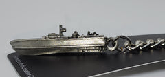 PT Boat 3D Pewter Keychain