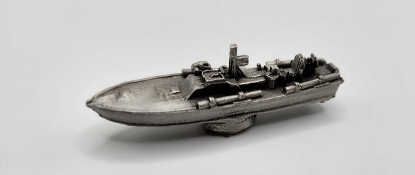 PT Boat 3D Pewter Magnet