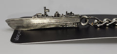 PT Boat 3D Pewter Keychain