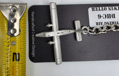 Viking Air DHC-6 Twin Otter 3D Pewter Keychain