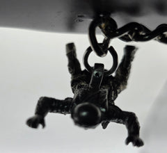 Military Free Falling Paratrooper Keychain