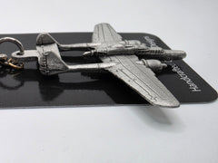 Northrop P-61 Black Widow Airplane Pewter Keychain