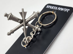 US Army Air Defense Artillery (ADA) Insignia Keychain