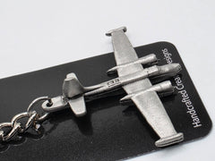 Douglas A-26/B-26K Counter Invader Airplane Pewter Keychain