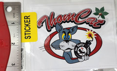 Adhesivo con el logotipo de Thomcat PT-728