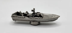PT Boat 3D Pewter Magnet