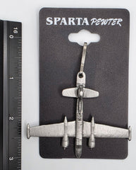 Douglas A-26/B-26K Counter Invader Airplane Pewter Zipper/Bag Pull