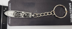 PT Boat 3D Pewter Keychain