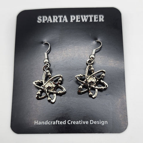 Atomic Atom Earrings