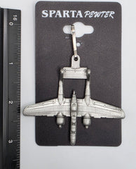 Northrop P-61 Black Widow Pewter Airplane Zipper/Bag Pull