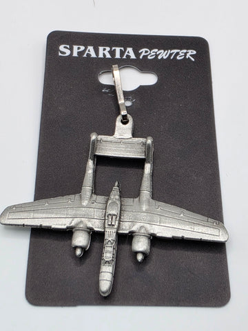 Northrop P-61 Black Widow Pewter Airplane Zipper/Bag Pull