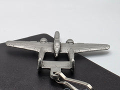 Northrop P-61 Black Widow Pewter Airplane Zipper/Bag Pull