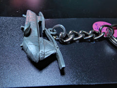 Llavero de peltre con el helicóptero Boeing Vertol CH-46 Sea Knight