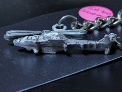 Llavero de peltre con el helicóptero Sikorsky SH-60/MH-60 Seahawk