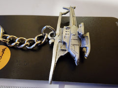 Llavero de peltre con forma de helicóptero Bell OH-58 Kiowa