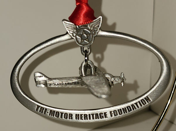 Adorno de avión en 3D de Ford Tri-Motor Island Airlines